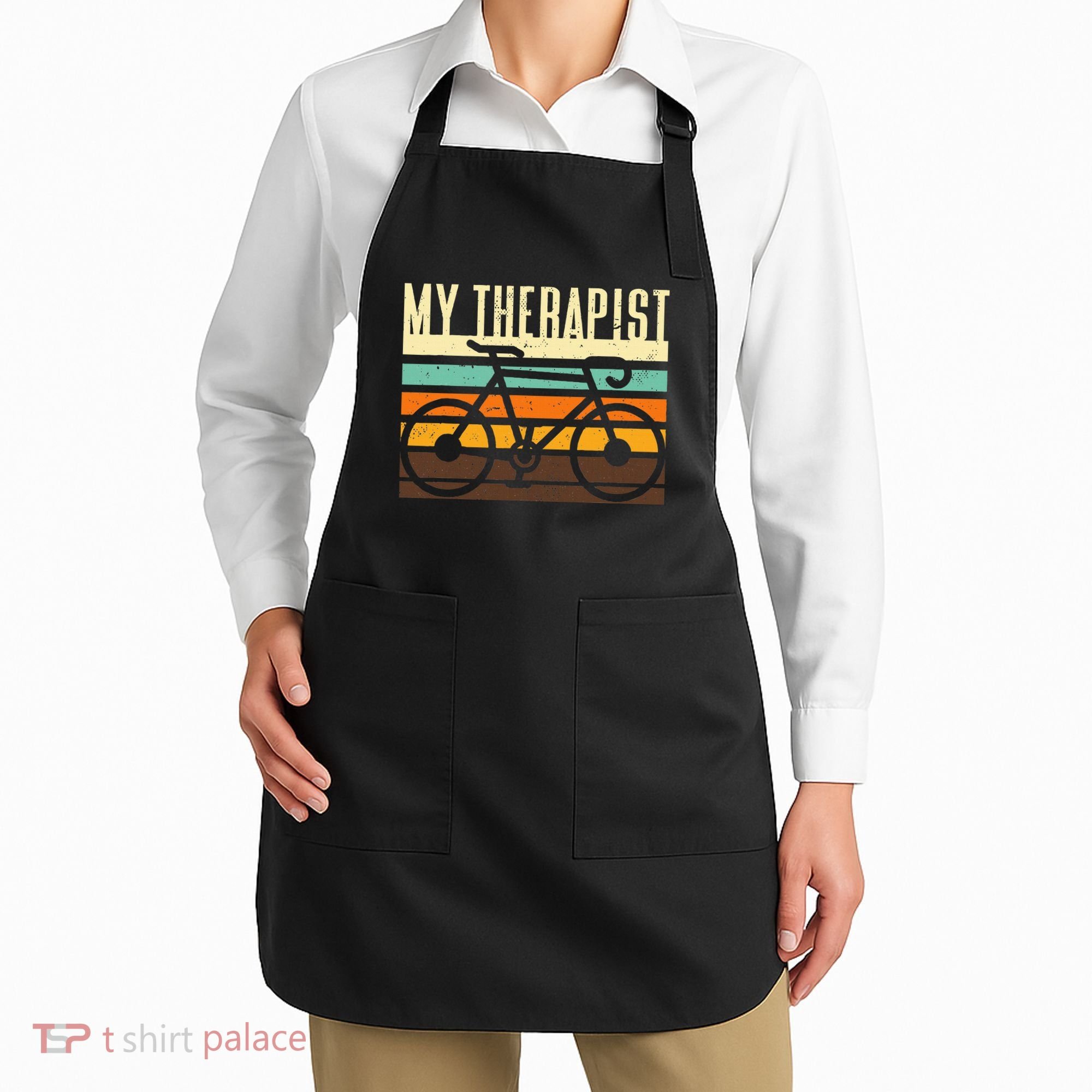 Funny Cycling Bicycle Apron