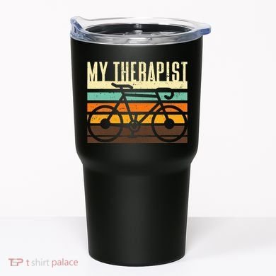 Funny Cycling Bicycle Tumbler