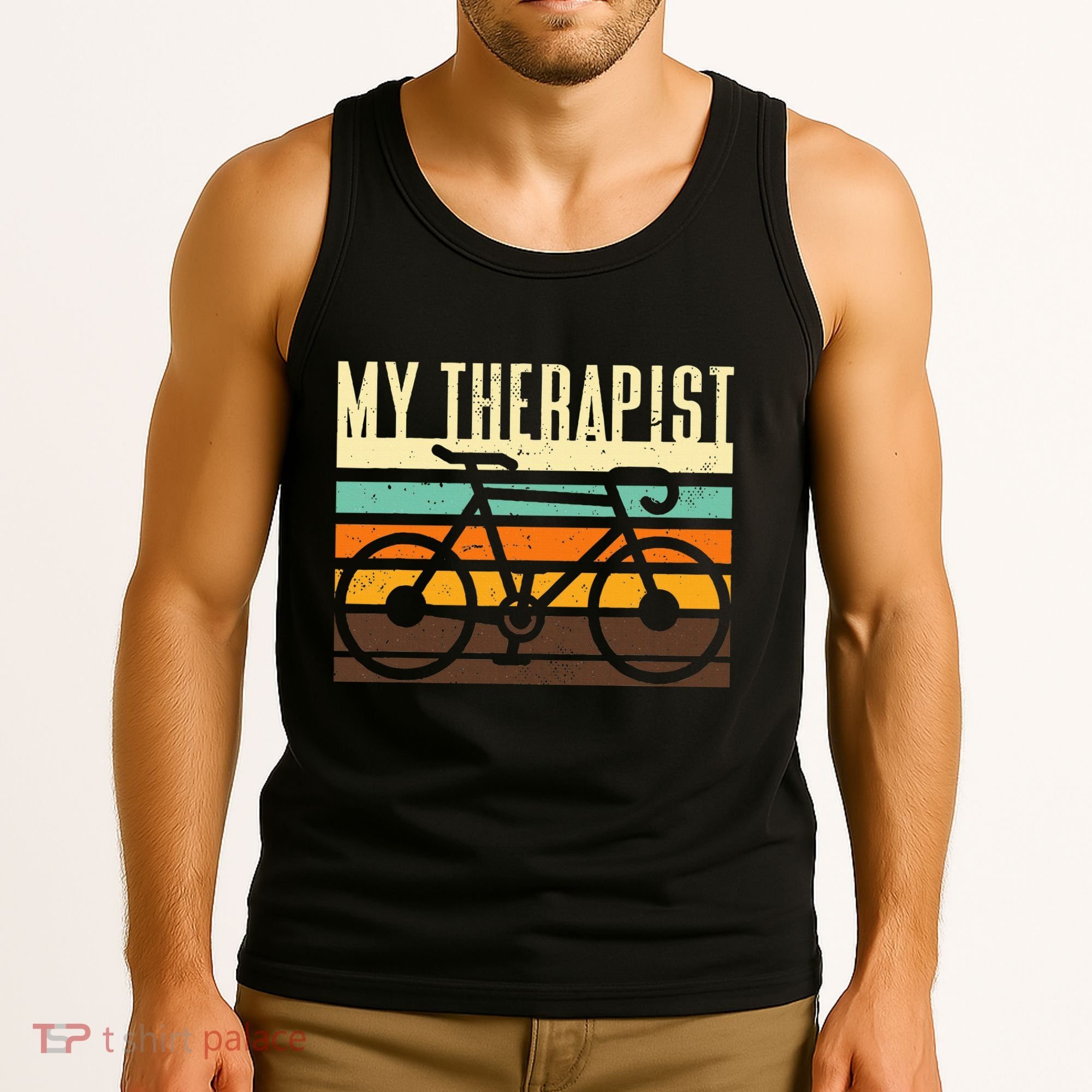 Funny Cycling Bicycle Tank Top
