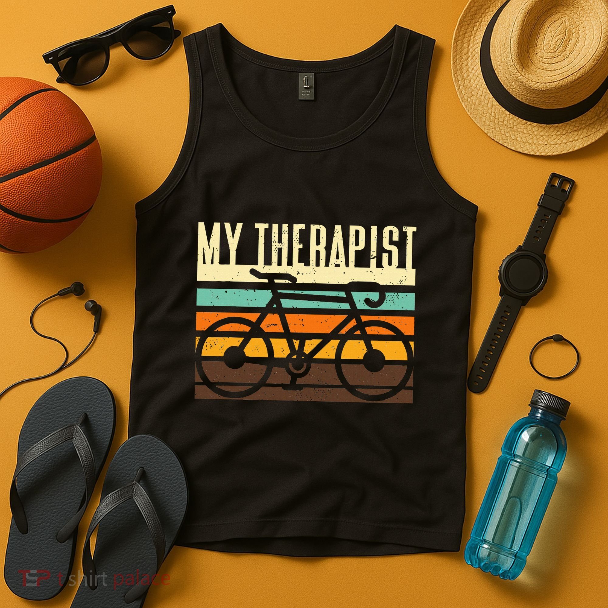 Funny Cycling Bicycle Tank Top