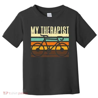 Funny Cycling Bicycle Toddler T-Shirt