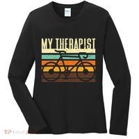 Funny Cycling Bicycle Women's Long Sleeve Shirt thumb 0
