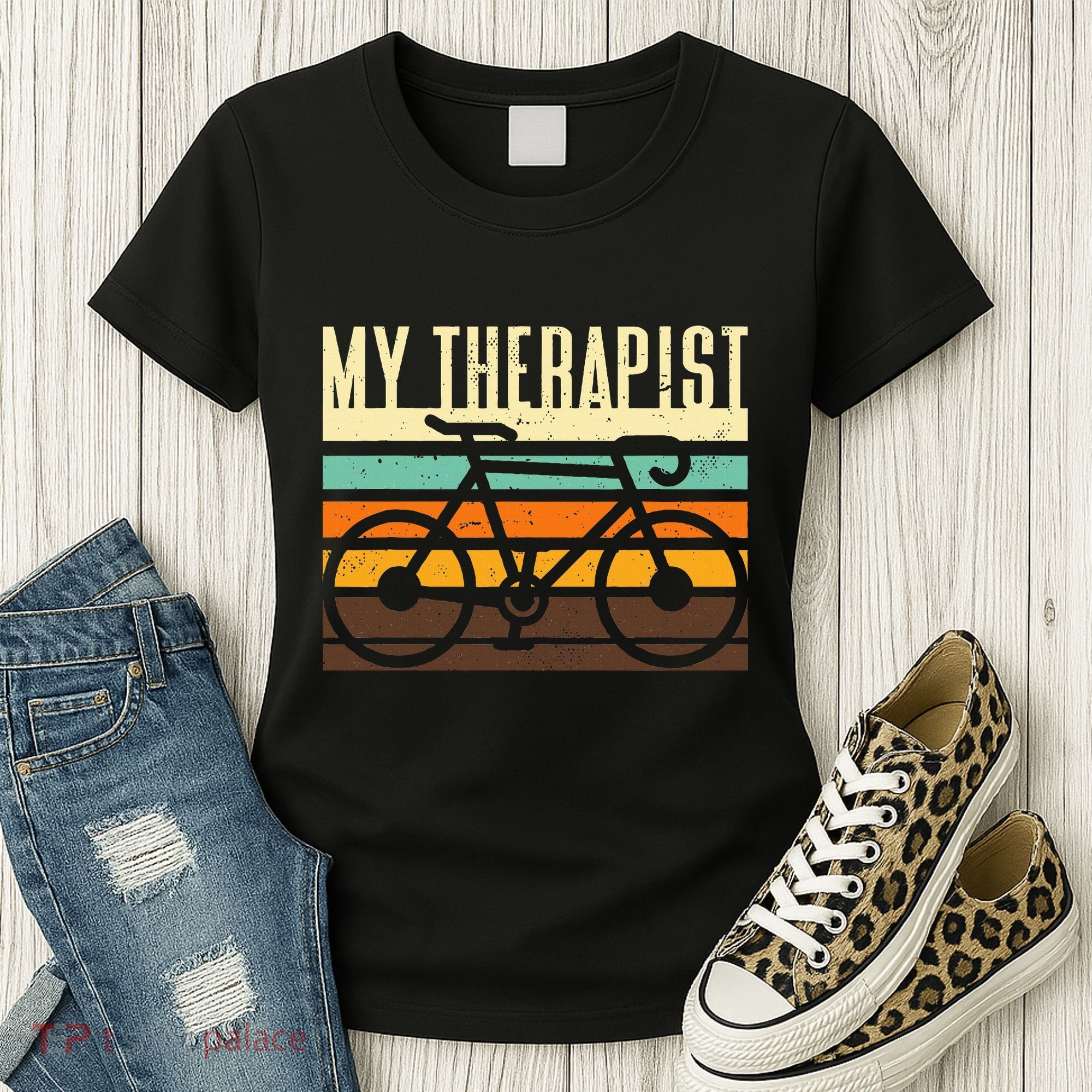 Funny Cycling Bicycle Women's T-Shirt