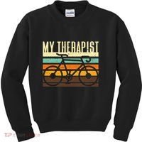 Funny Cycling Bicycle Kids Sweatshirt thumb 0