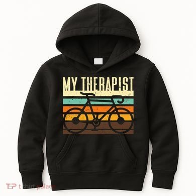 Funny Cycling Bicycle Kids Hoodie