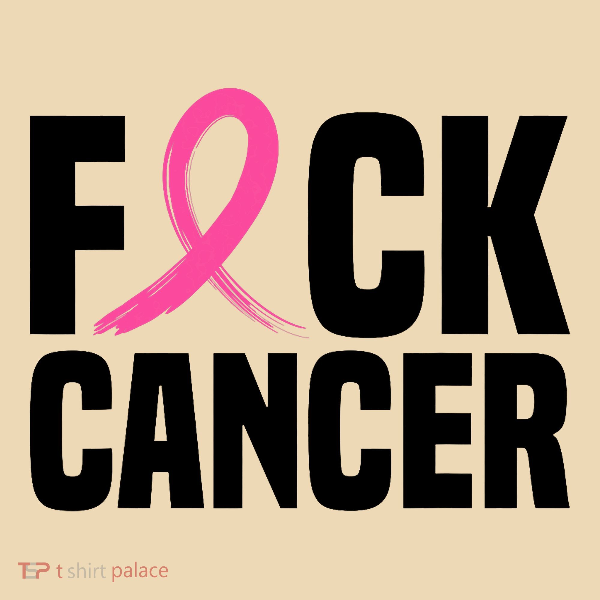 Fuck Cancer Breast Cancer Awareness Gift Retro Distressed Tote Bag