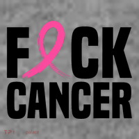 Fuck Cancer Breast Cancer Awareness Gift Retro Distressed Toddler Hoodie thumb 2
