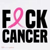 Fuck Cancer Breast Cancer Awareness Gift Retro Distressed Women's Hoodie thumb 2