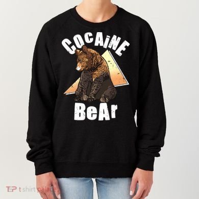Funny Cocaine Bear Women's Sweatshirt