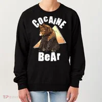 Funny Cocaine Bear Women's Sweatshirt thumb 0