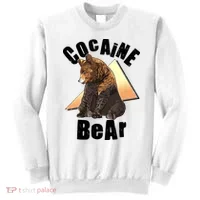 Funny Cocaine Bear Sweatshirt thumb 0