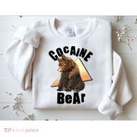 Funny Cocaine Bear Sweatshirt thumb 2