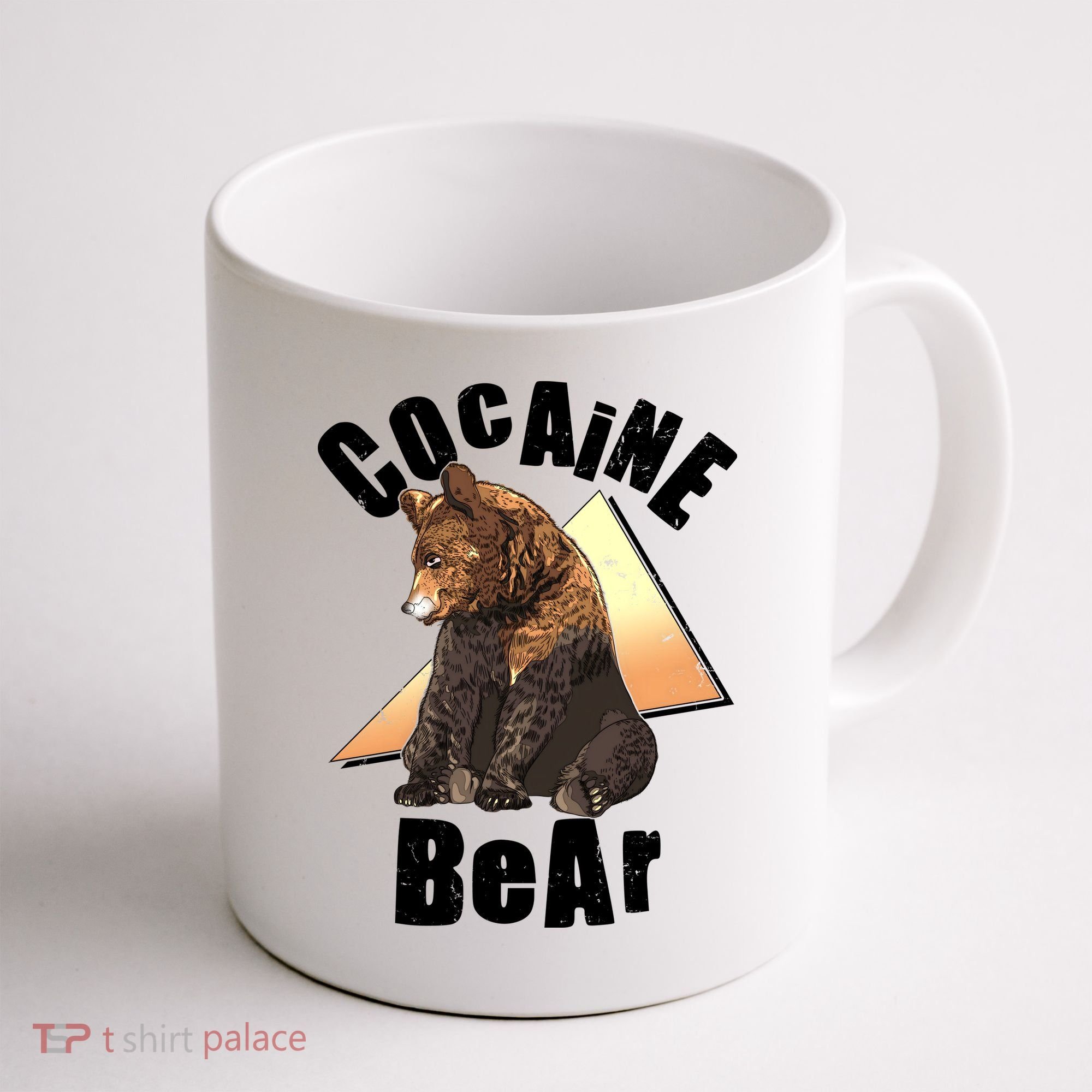 Funny Cocaine Bear Coffee Mug