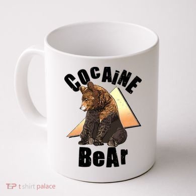 Funny Cocaine Bear Coffee Mug