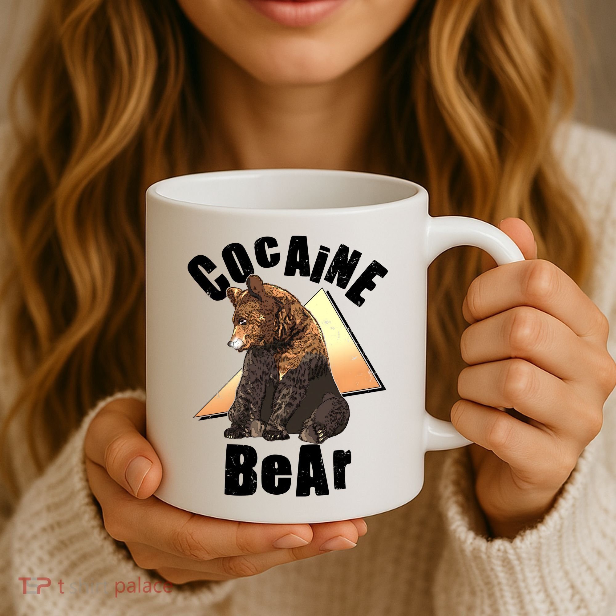 Funny Cocaine Bear Coffee Mug