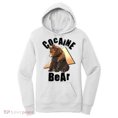 Funny Cocaine Bear Women's Hoodie