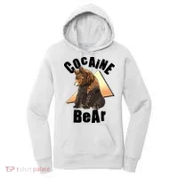 Funny Cocaine Bear Women's Hoodie thumb 0