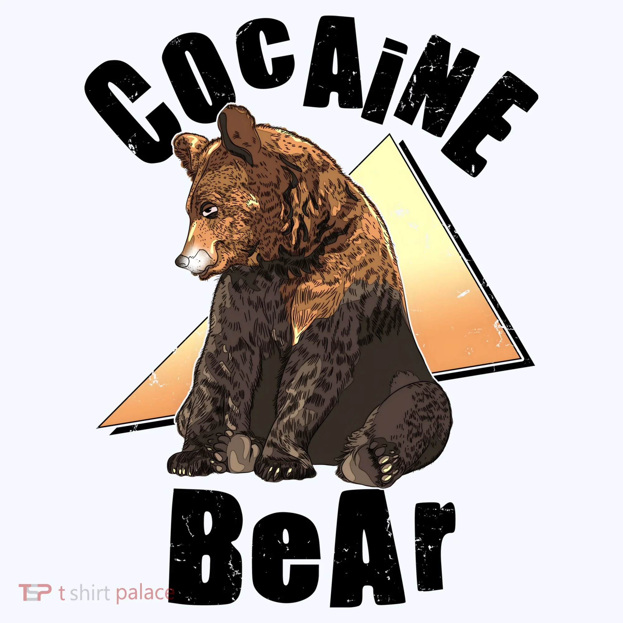 Funny Cocaine Bear Women's Hoodie