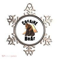 Funny Cocaine Bear Ornament thumb 0