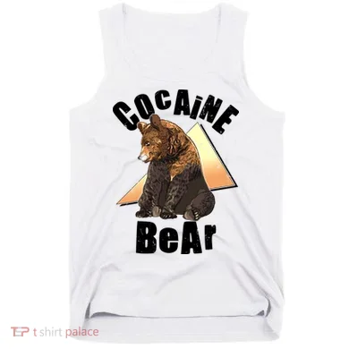 Funny Cocaine Bear Tank Top