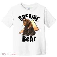 Funny Cocaine Bear Toddler T-Shirt thumb 0