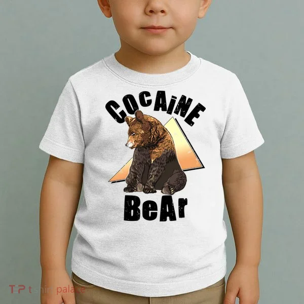 Funny Cocaine Bear Toddler T-Shirt