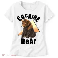 Funny Cocaine Bear Women's T-Shirt thumb 0
