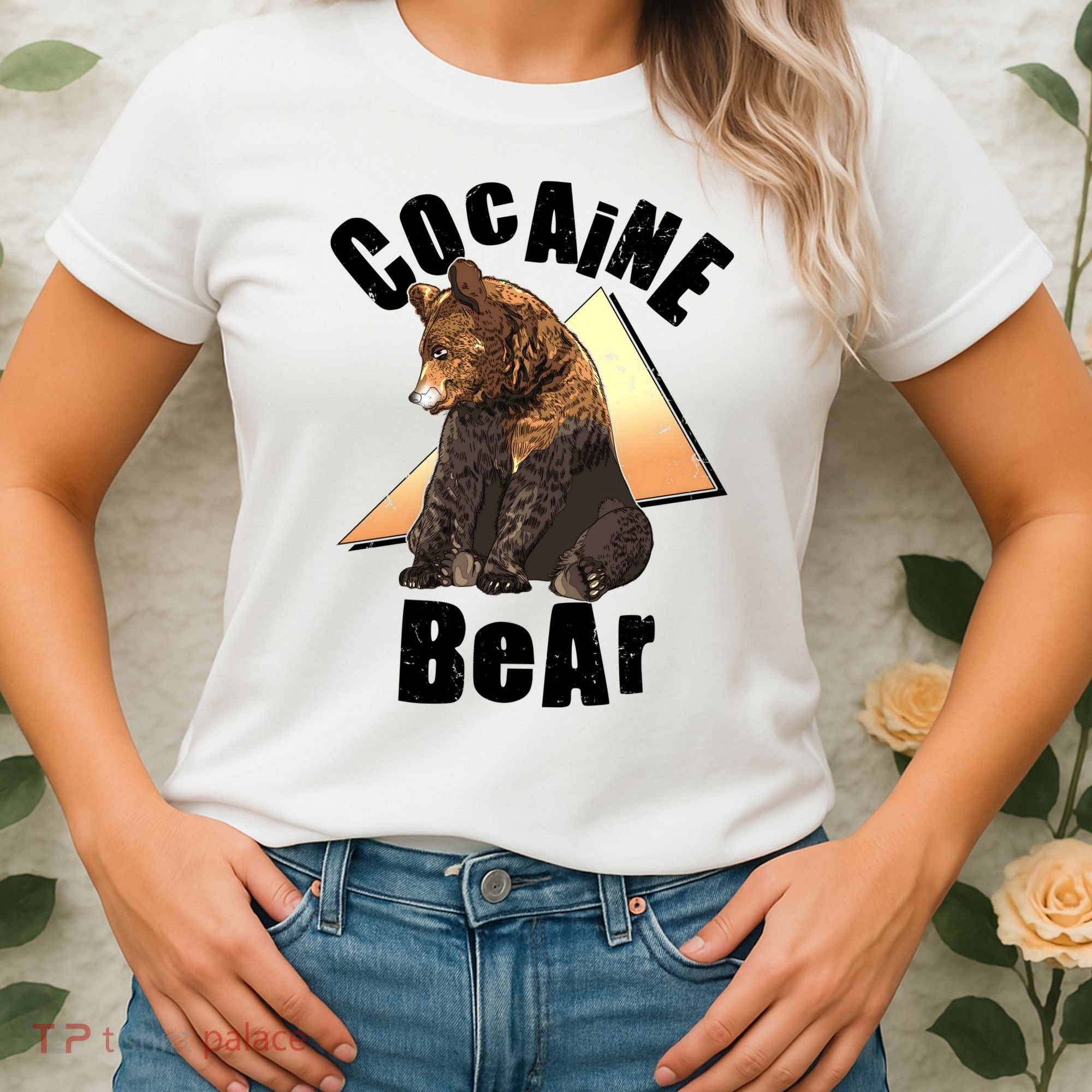Funny Cocaine Bear Women's T-Shirt