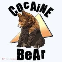 Funny Cocaine Bear Women's T-Shirt thumb 6
