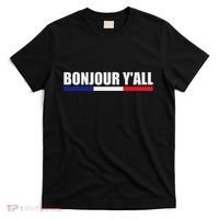 French Culture Bonjour YAll France Roots T-Shirt thumb 0