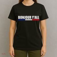 French Culture Bonjour YAll France Roots T-Shirt thumb 4