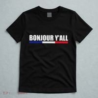 French Culture Bonjour YAll France Roots T-Shirt thumb 5