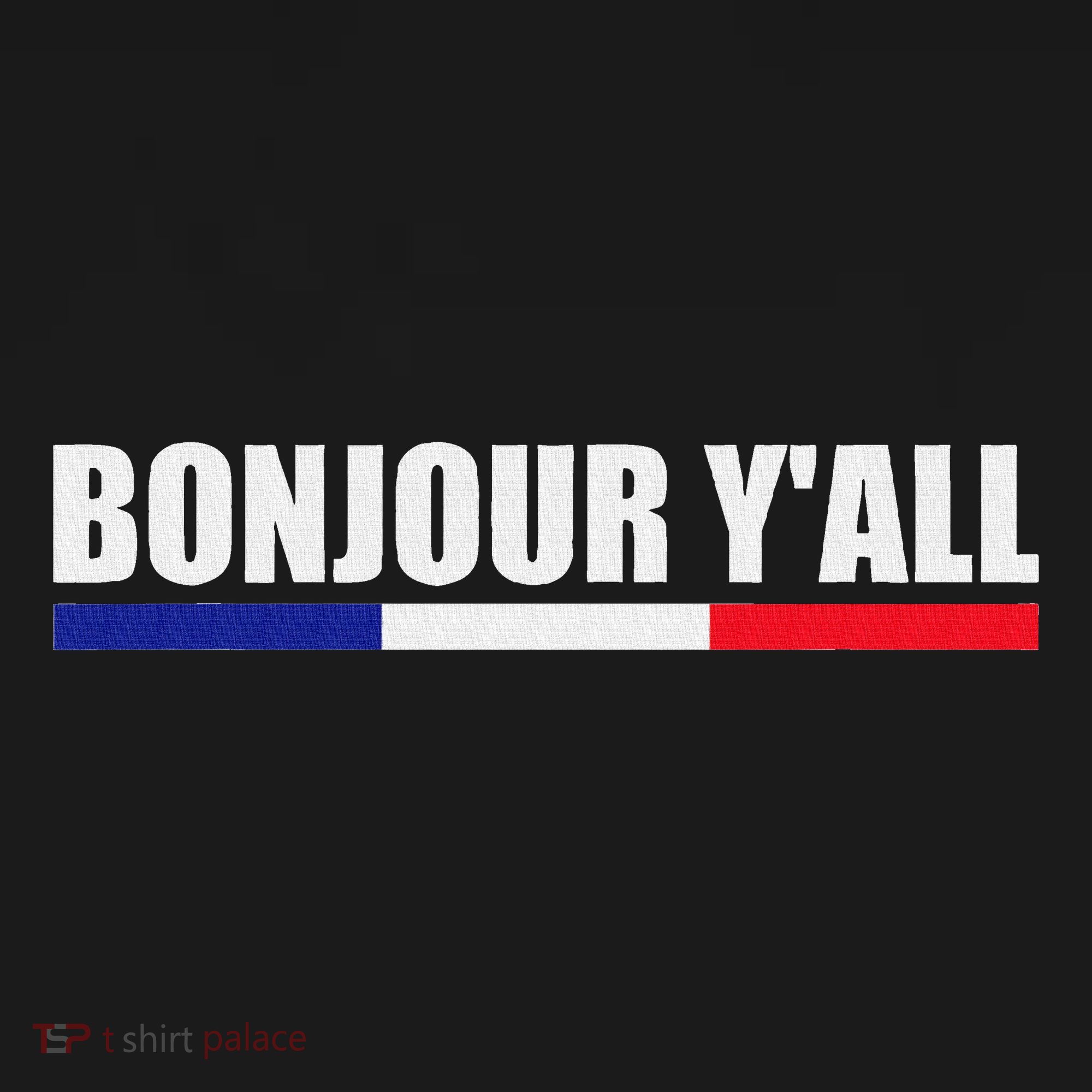French Culture Bonjour YAll France Roots Women's Hoodie