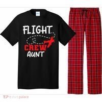Flight Crew Birthday Aunt Airplane Matching Family Pajama Set thumb 0