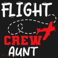 Flight Crew Birthday Aunt Airplane Matching Family Women's Tank Top thumb 5