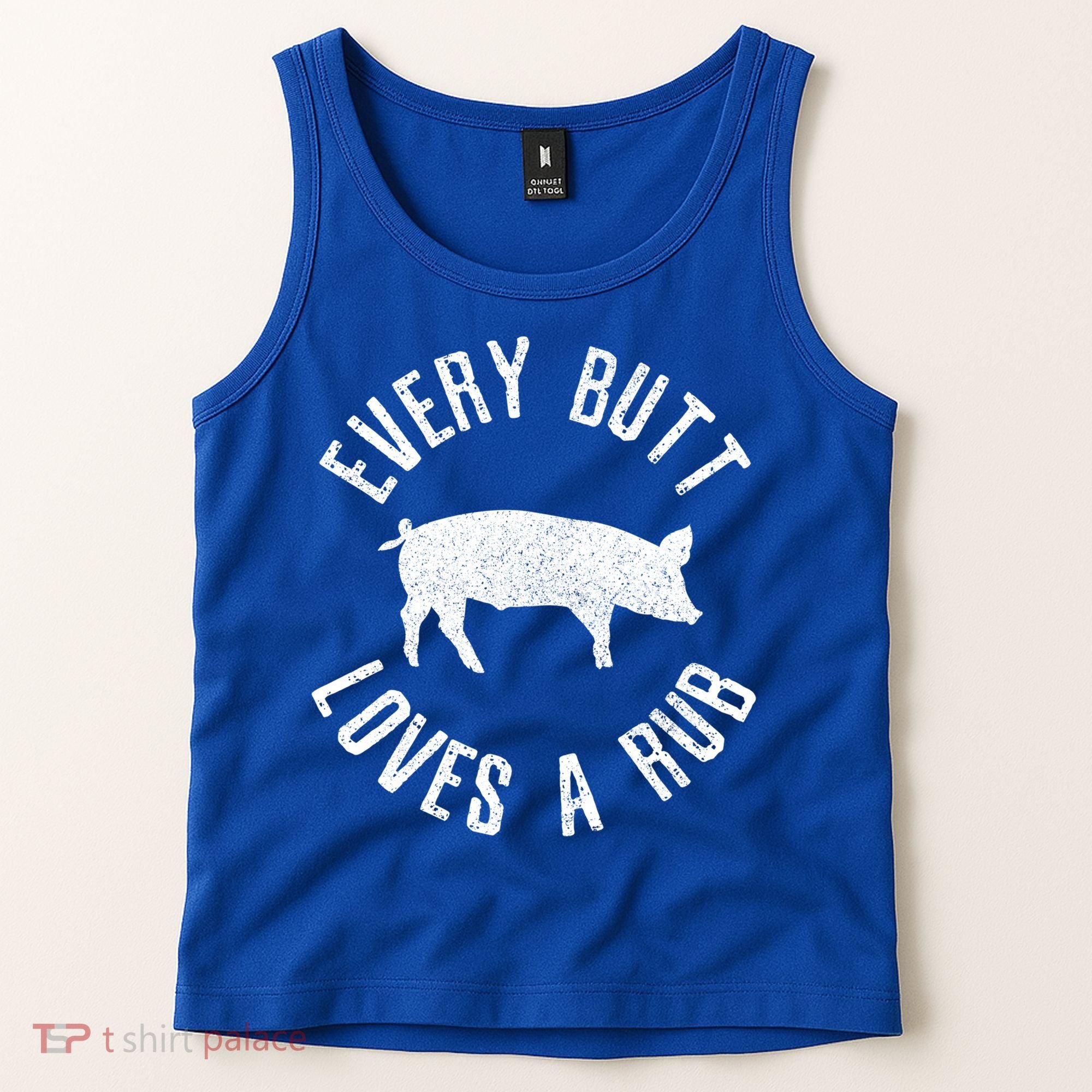Funny Chef Bbq Grilling Smoking Every But Loves A Rub Gift Cute Gift Tank Top