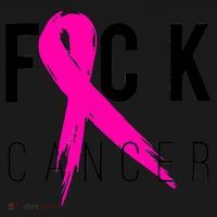 Fuck Cancer Breast Cancer Awareness Retro Distressed Women's Hoodie thumb 2