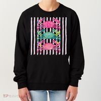 Funny Crab Beach Vibes Nautical Summer Vacation Gift Women's Sweatshirt thumb 0