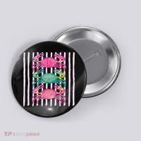 Funny Crab Beach Vibes Nautical Summer Vacation Gift Button thumb 0