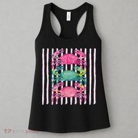 Funny Crab Beach Vibes Nautical Summer Vacation Gift Women's Tank Top thumb 3
