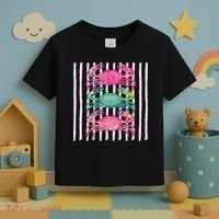Funny Crab Beach Vibes Nautical Summer Vacation Gift Toddler T-Shirt thumb 3