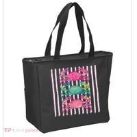 Funny Crab Beach Vibes Nautical Summer Vacation Gift Tote Bag thumb 2