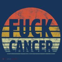 Fuck Cancer Breast Cancer Awareness Gift Retro Distressed Toddler Hoodie thumb 2