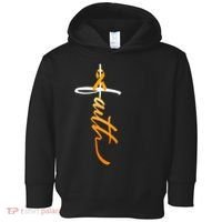 Faith Christian Cross Orange Ribbon MS Awareness Toddler Hoodie thumb 0