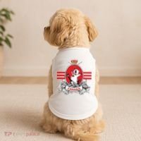 Funny Country Canada Screaming Beaver Mable Leaf Canadian Doggie Tank thumb 2