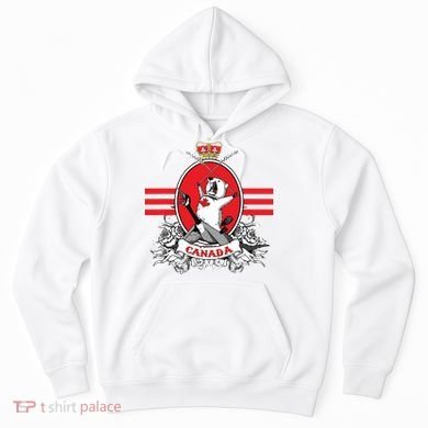 Funny Country Canada Screaming Beaver Mable Leaf Canadian Hoodie
