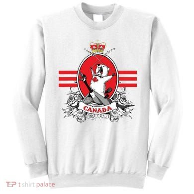 Funny Country Canada Screaming Beaver Mable Leaf Canadian Sweatshirt