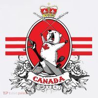 Funny Country Canada Screaming Beaver Mable Leaf Canadian Women's Long Sleeve Shirt thumb 2