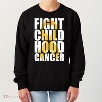 Fight Childhood Cancer Awareness Women's Sweatshirt thumb 0