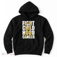 Fight Childhood Cancer Awareness Hoodie thumb 0